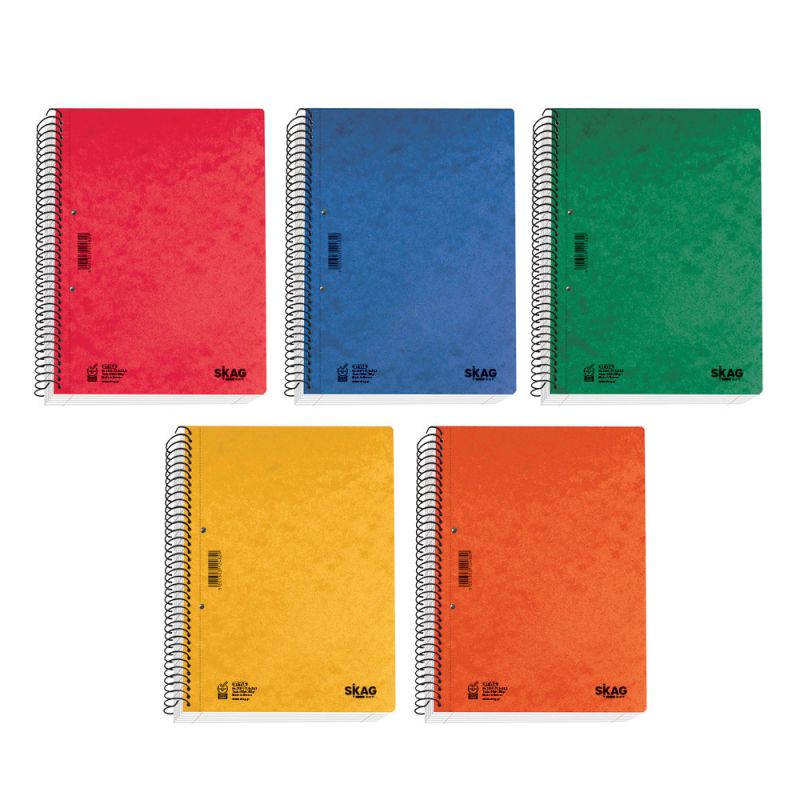 SKAG Notebooks University Style 17X25 3Subj 80gr No 2351