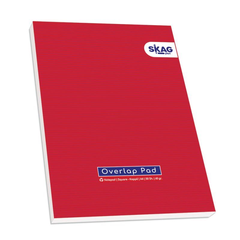 SKAG Pad Overlap Square A4 50Sh
