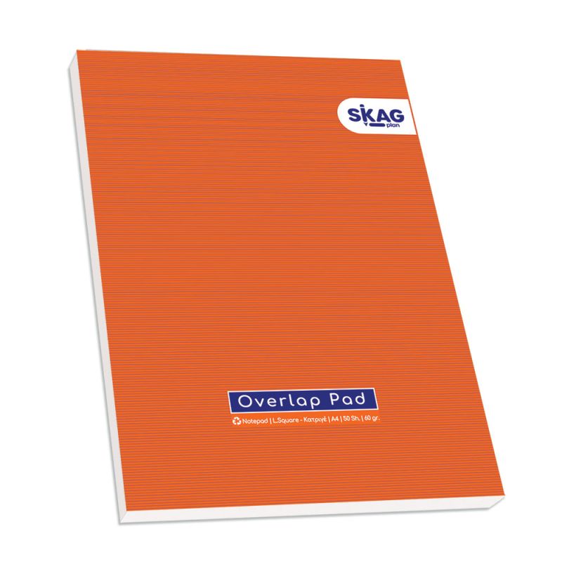 SKAG Pad Overlap Long Square A4 50Sh
