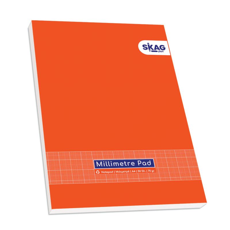 SKAG Pad Overlap - Millimetre A4 50Sh