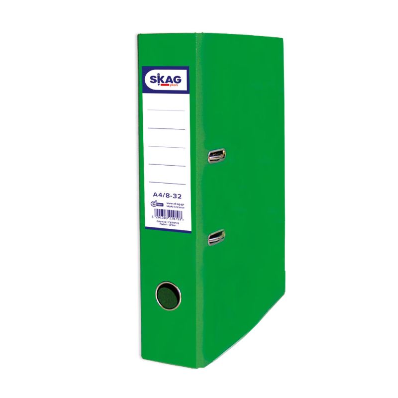 SKAG Arch Lever Files (Colour) A4 8/32 Green