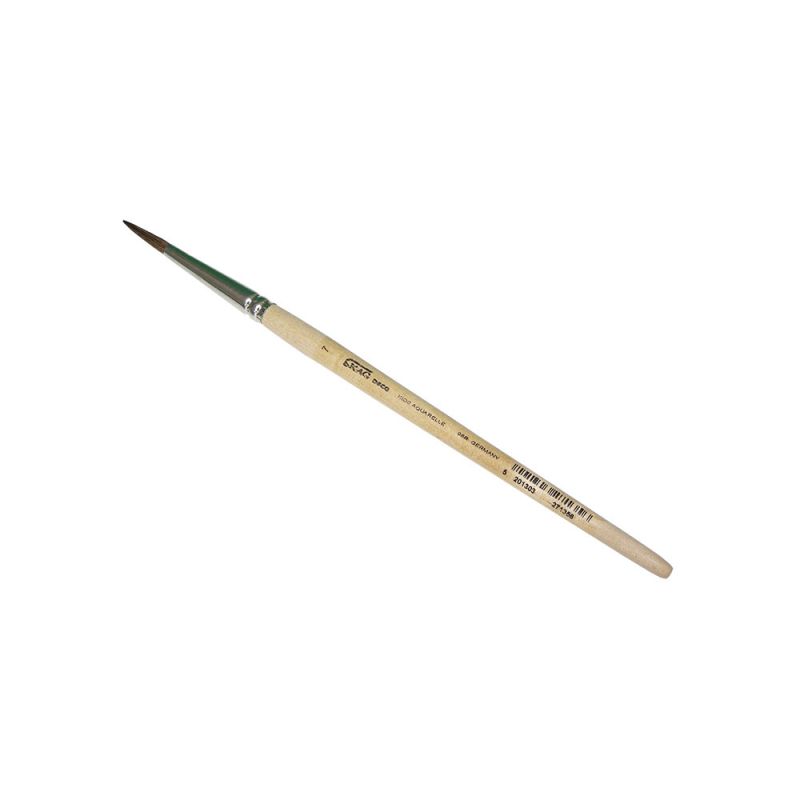 SKAG Aquarelle Paint Brushes For School Round Tip Pony 7