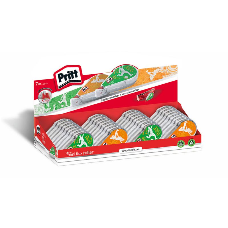 PRITT Mini Flex Roller 4.2mmx7M H-867 Display