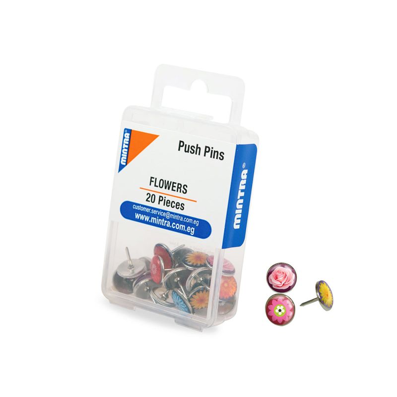 MINTRA Bookmarks Plastic 50mm 10 Pcs Mixed Colours