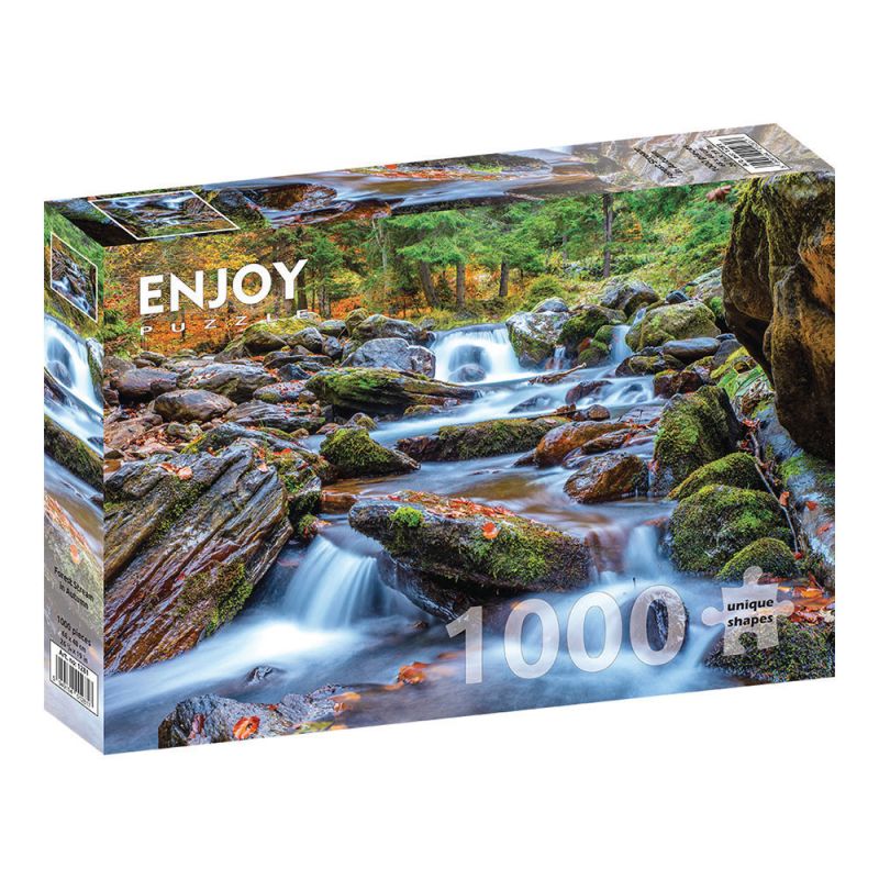 ENJOY -Puzzle Places Forest Stream In Autumn 1281