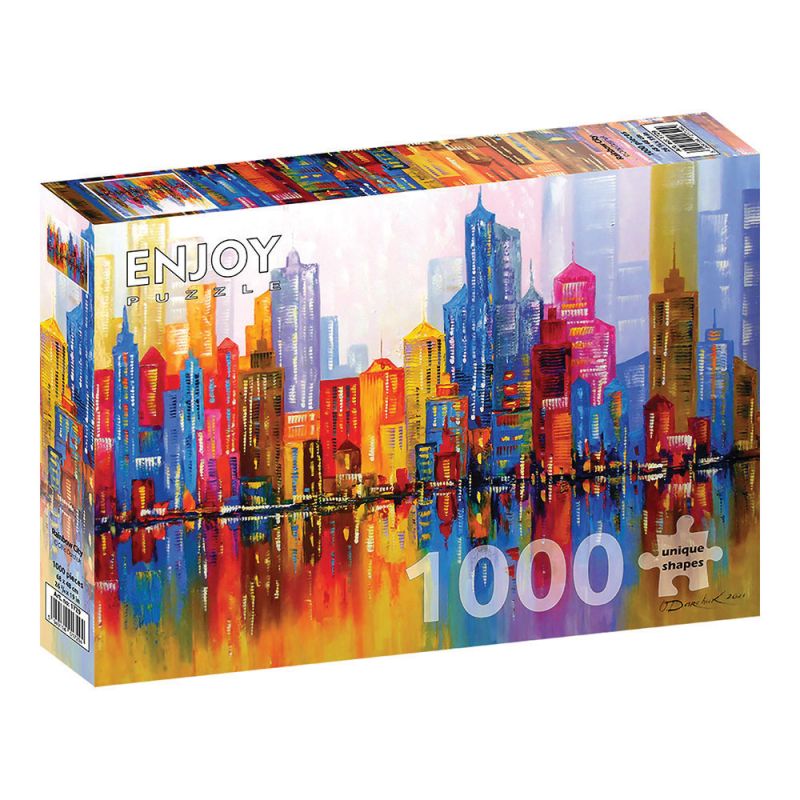ENJOY -Puzzle Places Rainbow City 1729