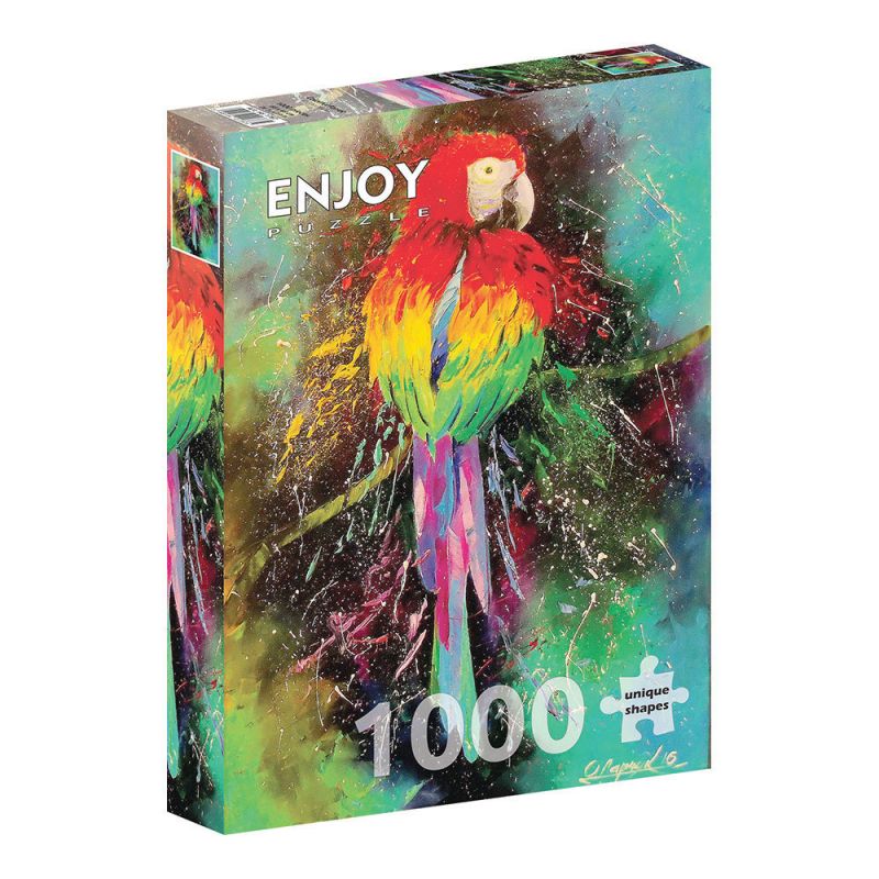 ENJOY -Puzzle Animals Colorful Parrot 1787
