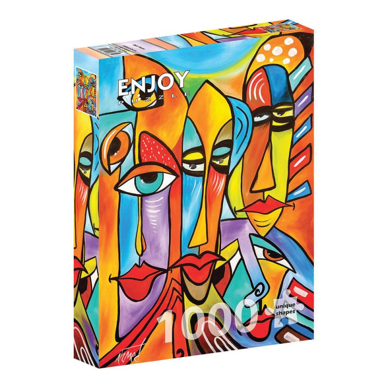 ENJOY -Puzzle People Bico Faces 1865