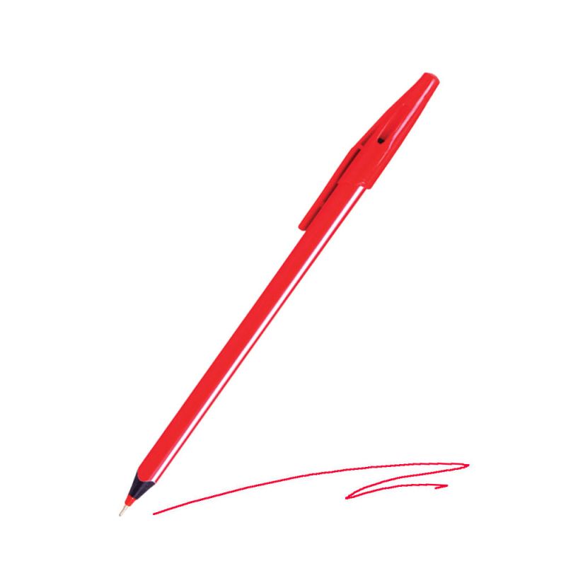 SKAG Trigrip Ballpoint Pen 1.00 mm Red