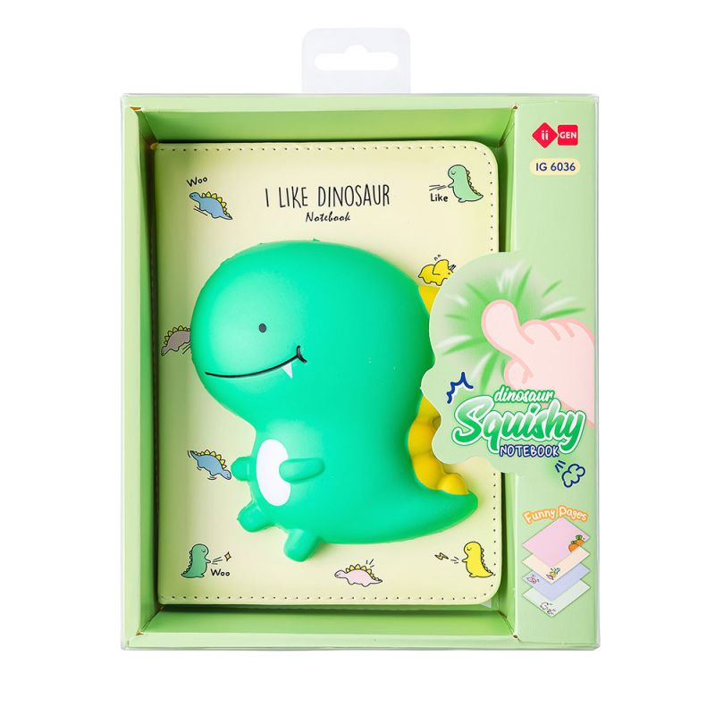 SQUISHY Notepad 128Sh Dinosaur Ig6036