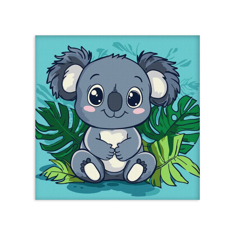 Painting By Numbers - A Cheerful Koala ©Art_Selena_Ua (Kho1270)