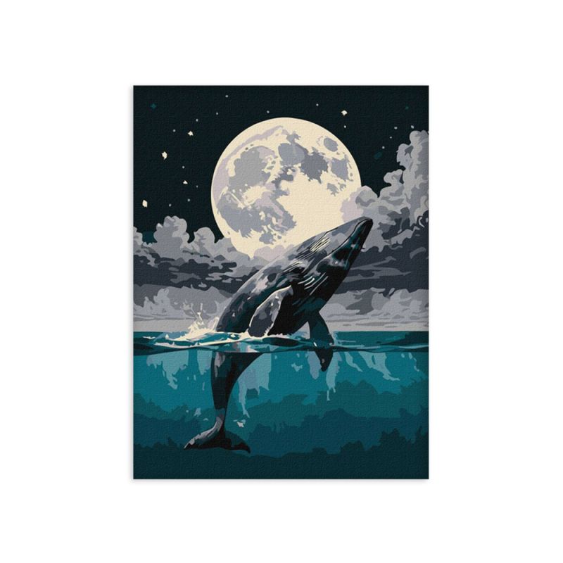 IDEYKA Painting By No.-  Άλμα προς τον Ουρανό Art_Selena_Ua (KHO6714) 30Χ40