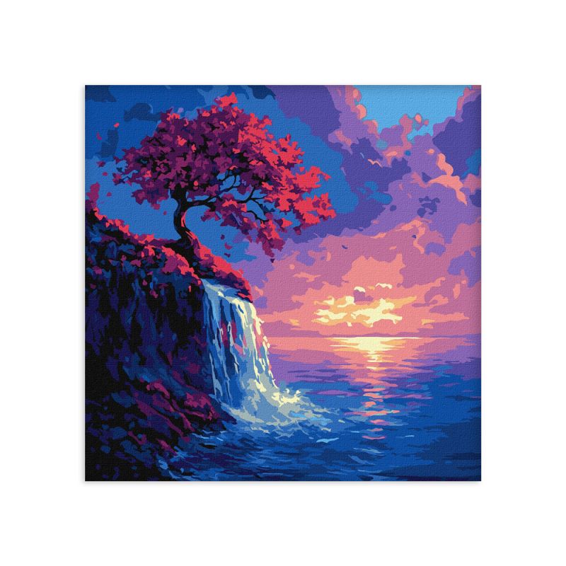 IDEYKA Painting By No.- Το Φώς της Sakura Art_Selena_Ua (KHO6380) 40Χ40