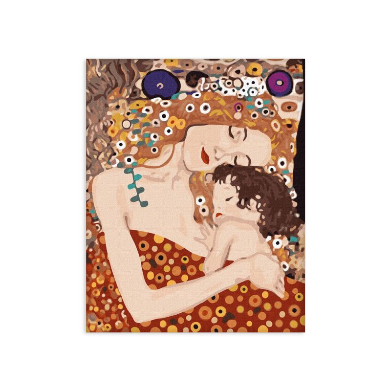 IDEYKA Painting By No.- Μητέρα και Παιδί Gustav Klimt (KHO4848) 40Χ50