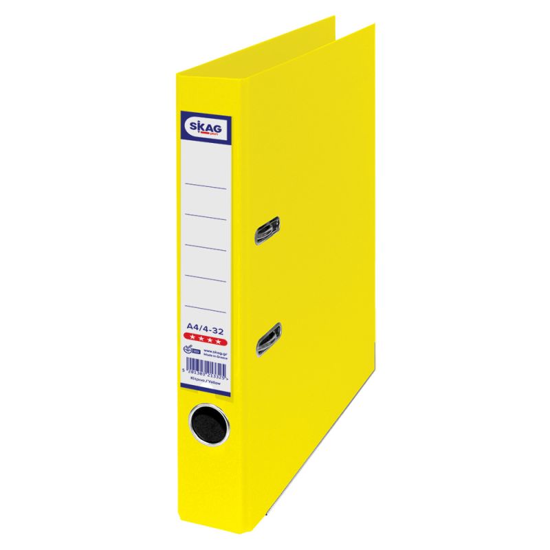 SKAG Arch Lever Files (Systems) P.P. A4 4/32 Yellow