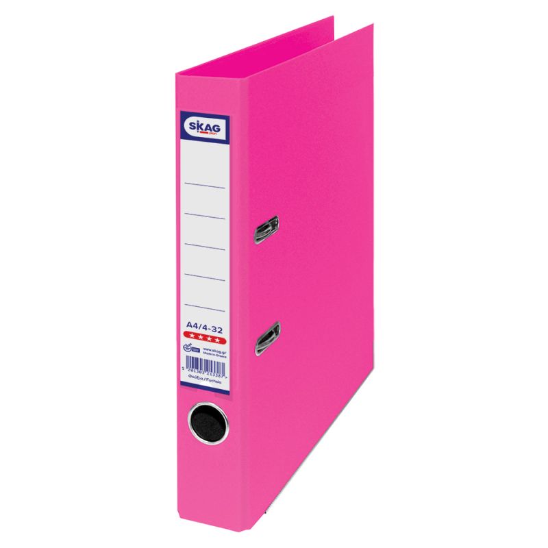 SKAG Arch Lever Files (Systems) P.P. A4 4/32 Fuschia