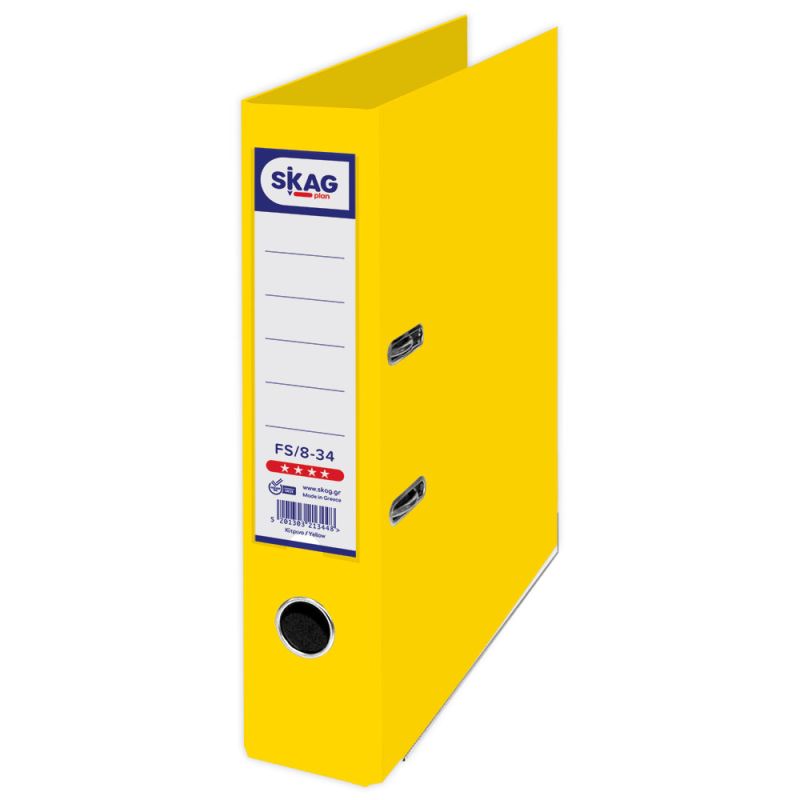 SKAG Arch Lever Files (Systems) P.P. 8/34 Yellow