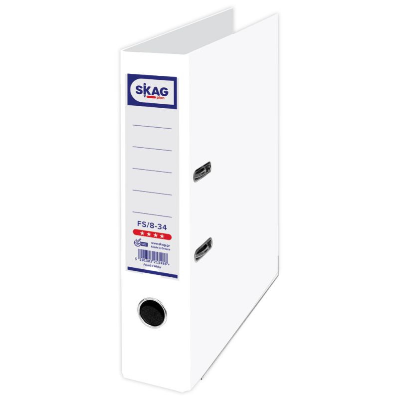 SKAG Arch Lever Files (Systems) P.P. 8/34 White