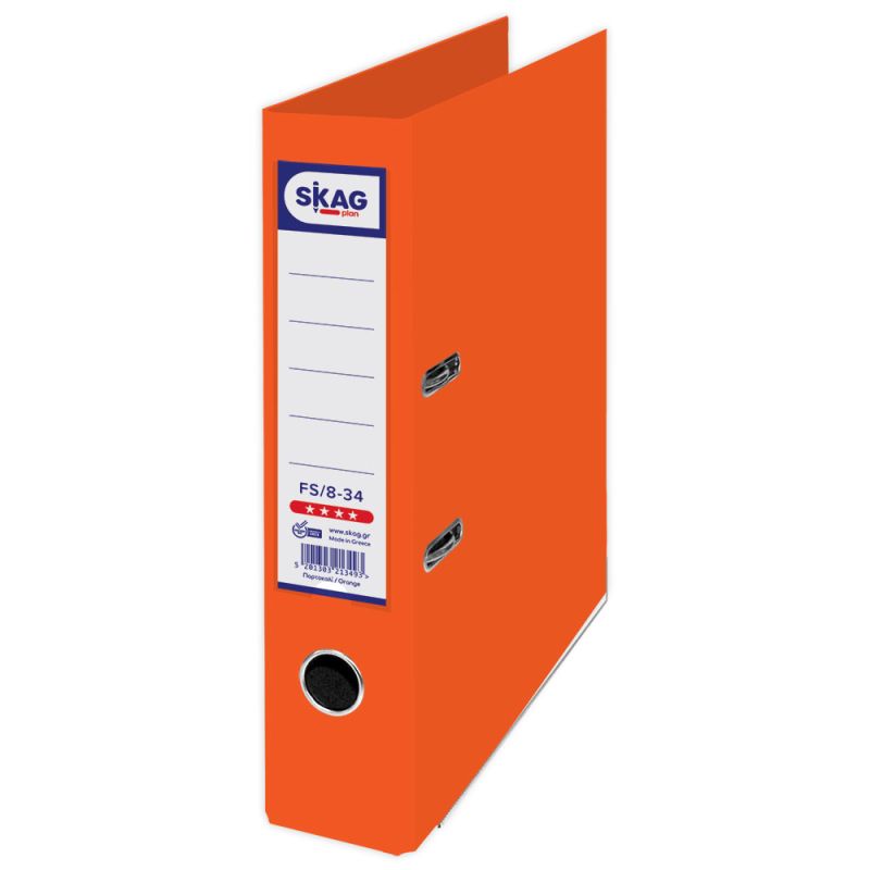 SKAG Arch Lever Files (Systems) P.P. 8/34 Orange
