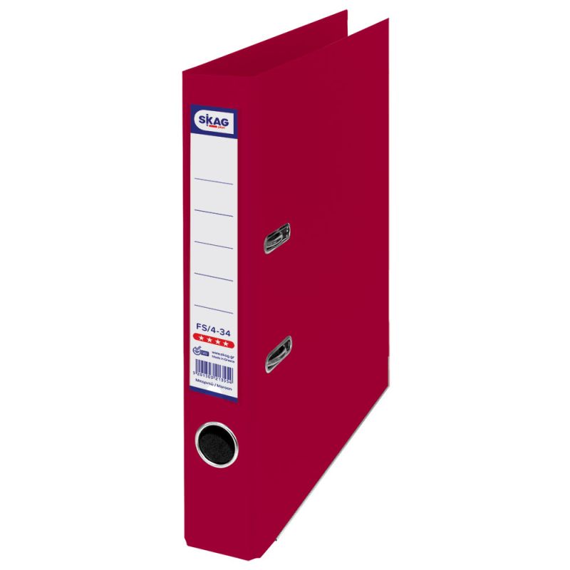 SKAG Arch Lever Files (Systems) P.P. 4/34 Marroon