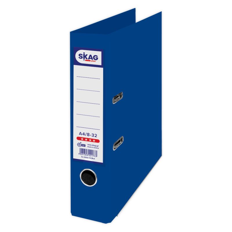SKAG Arch Lever Files (Systems) P.P. A4 8/32 Dark Blue