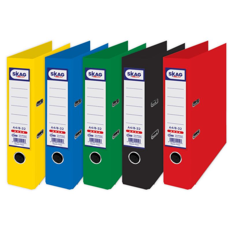 SKAG Arch Lever Files (Systems) P.P. 8/32 Mixed Classic Colours