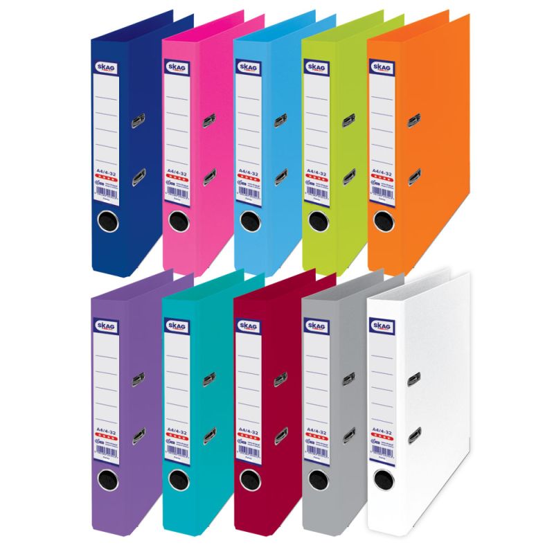 SKAG Arch Lever Files (Systems) P.P. 4/32 Mixed Fancy Colours