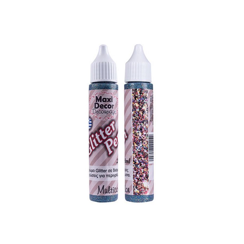 MAXI COLOR Glitter  Στυλό Πολύχρωμο     28 Ml
