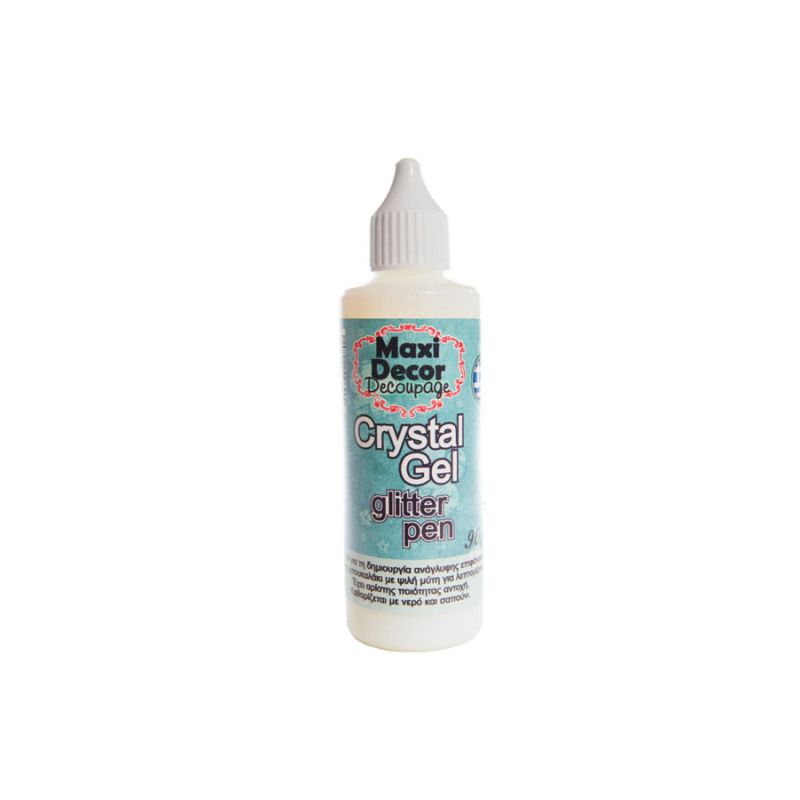 MAXI COLOR Crystal Gel-Glitter Στυλό 90Ml