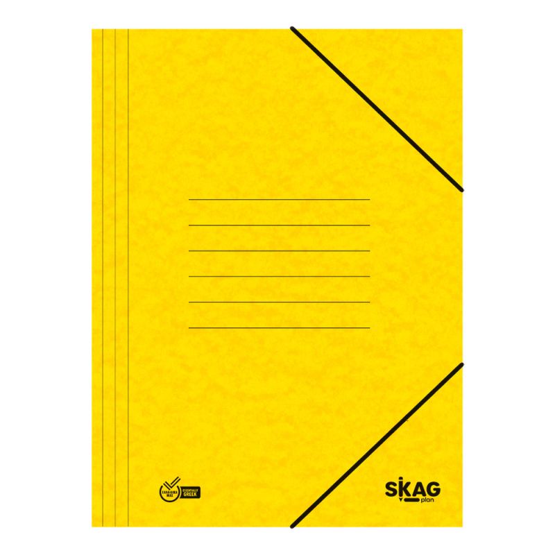 SKAG Ντοσιέ(Economy) 25X35 Κλασ.Κίτρινο...
