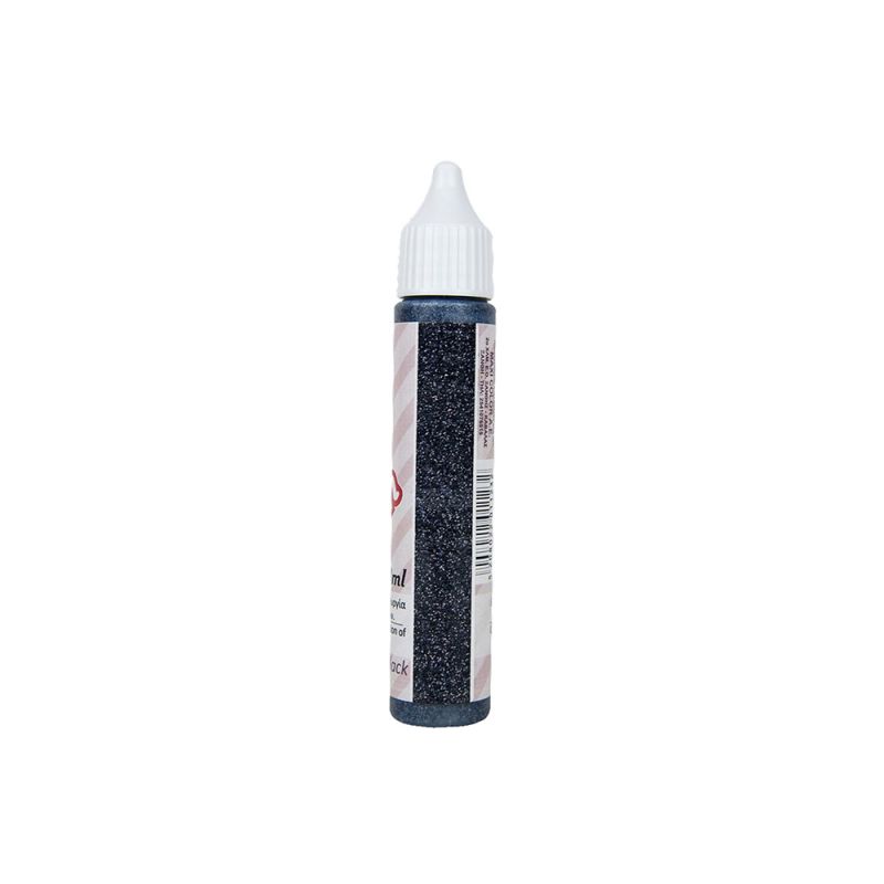 MAXI COLOR Glitter Στυλό Black 28Ml