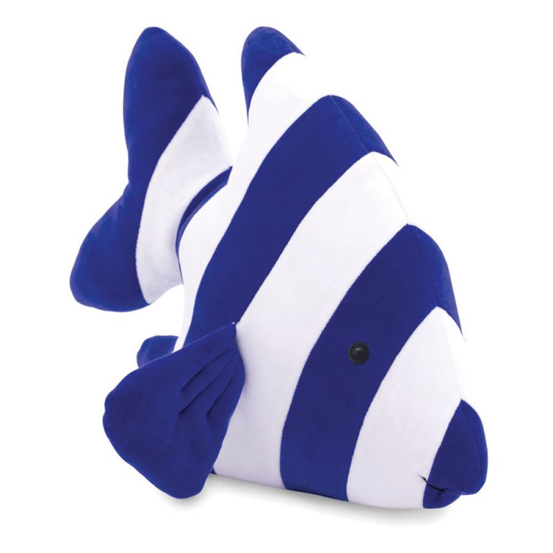 Relax Plush Toy, Striped Fish 40 (1/16) Ot7014B@