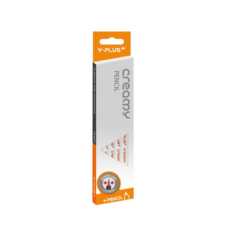 Y PLUS Μολύβι Creamy Hb Χωρίς Γόμα Συσκευασία 12 Τεμάχια Px120200