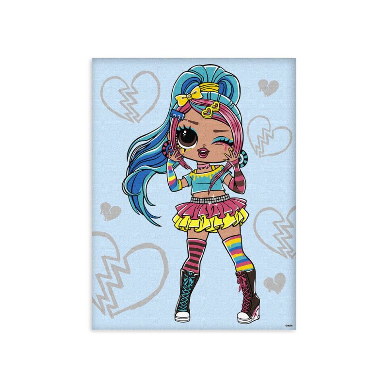 IDEYKA Painting By No.- L.O.L. Surprise! Tweens Emma Emo (KHO6278) 30Χ40