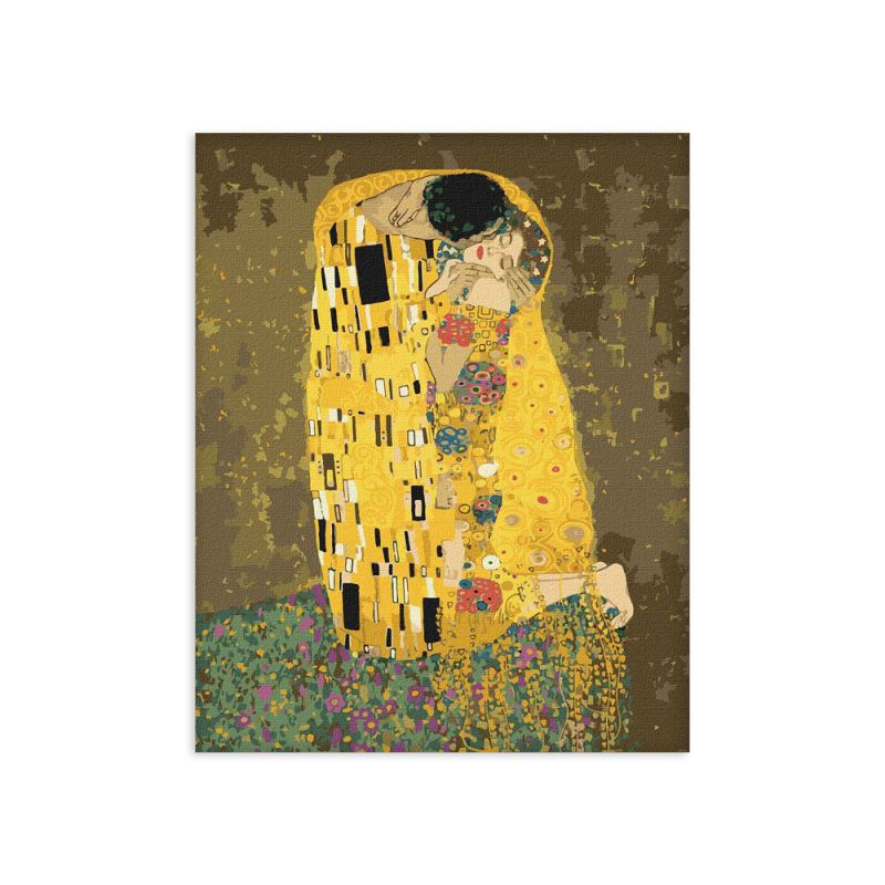 IDEYKA Painting By No.- Το Φιλί, Gustav Klimt  (KHO4534) 40Χ50