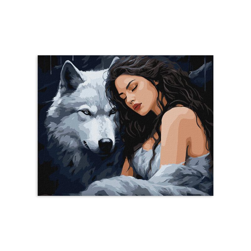 IDEYKA Painting By No.-  Ο Σιωπηλός Προστάτης Art_Selena_Ua (KHO8379) 40Χ50
