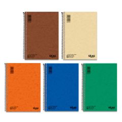 SKAG NOTEBOOK SIDE BOUND UNIVERSITY No 20 105x150mm 2 SUBJECTS