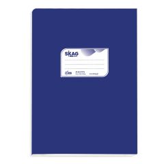 SKAG EXERCISE BOOK CARTON BLUE 17x25 RULED 50SH 60 GR