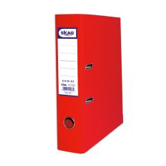 SKAG ARCH LEVER FILES (COLOUR) A4 8/32 RED
