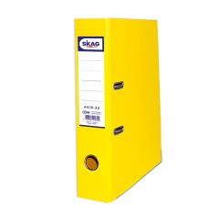 SKAG ARCH LEVER FILES (COLOUR) A4 8/32 YELLOW