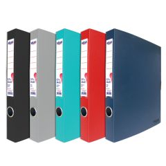 SKAG DOCUMENT BOX A4 3,7 SPINE MIXED COLOURS