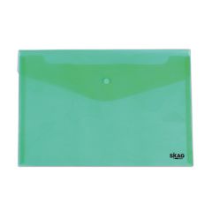 SKAG ENVELOPE WITH BUTTON A4 GREEN