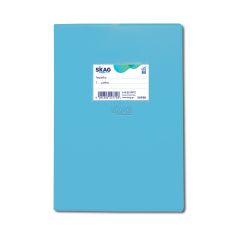 SKAG ΤΕΤΡΑΔΙΑ (SUPER) ΜΕ ΚΑΛΥΜΜΑ ΓΑΛΑΖΙΟ 17X25 ΡΙΓΕ 50Φ 80ΓΡ