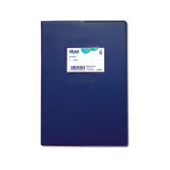SKAG EXERCISE BOOK (SUPER) PLASTIC COVER BLUE A5 RULED 50SH 80 GR