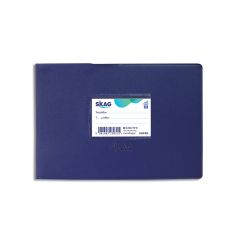 SKAG EXERCISE BOOK (SUPER) PLASTIC COVER BLUE 14x20 RULED 50SH 80 GR