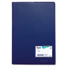 SKAG EXERCISE BOOK (SUPER) PLASTIC COVER BLUE A4 RULED 50SH 80 GR