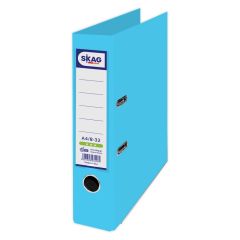 SKAG ARCH LEVER FILES (ECONOMY) PP A4 8/32 LIGHT BLUE