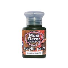 MAXI COLOR ΑΚΡΥΛΙΚΟ ΧΡΩΜΑ MA-062 60ML ΚΥΠΑΡΙΣΣΙ