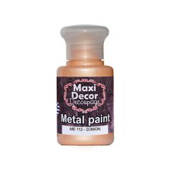 MAXI COLOR METALLIC COLOUR ME-112 60ML SALMON PINK