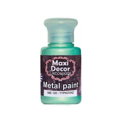 MAXI COLOUR METALLIC COLOUR ME-120 60ML TURQUOISE